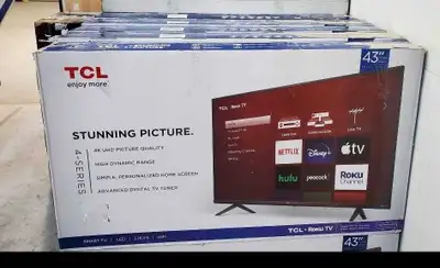 TCL 43" Roku TV, View more