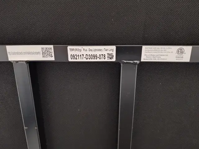 Tempur‑Ergo Plus Twin XL Adjustable Bed Frames in Beds & Mattresses in Strathcona County - Image 10