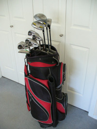 A very good starter set of Men"s graphite shafted golf clubs