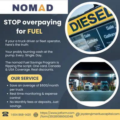 TRUCKERS: STOP OVERPAYING FOR FUEL If you're a fleet owner or a driver, here's the truth: You're ble...