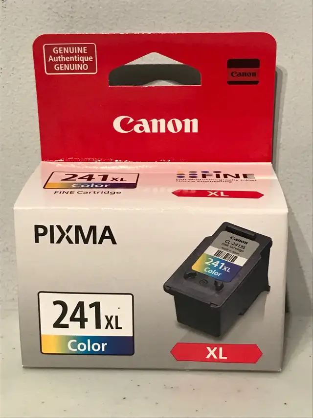 Canon 240XL Black & 241XL Colour Printer Ink NEW in Printers, Scanners & Fax in Ottawa - Image 5