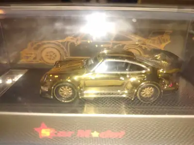 1/64 Star Model-Porsche 964 RWB (Chrome Gold) Price firm. Lowballs ignored.