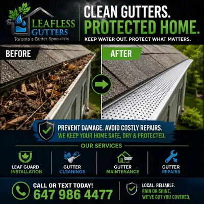     Clogged Gutters? We Fix & Protect Them Permanently, View more