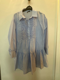 ZARA light blue summer dress 