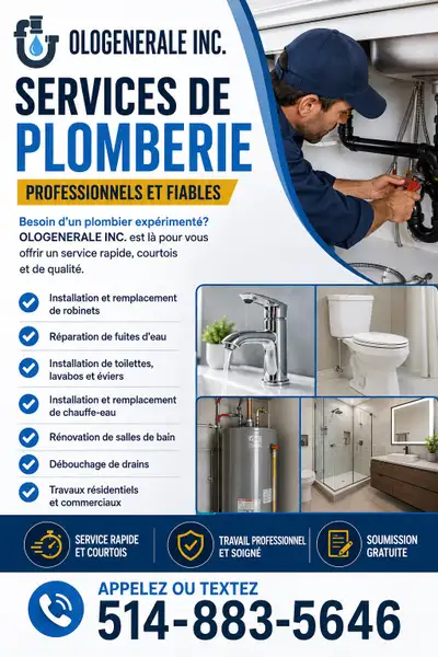 Services de plomberie 5148835646, View more