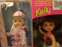 Kelly, Barbie's little sister as Peppermint Girl,sugar Plum ,5in