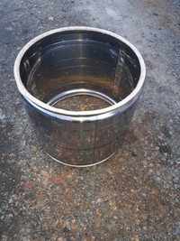 Fire pit made of stainless steel $60 ready to use