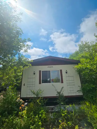 Nice 16X72 mobile home to be moved new shingles new flooring comes with fridge stove washer dryer di...