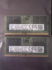 16GB DDR5 SO-DIMM RAM (2 Pieces)