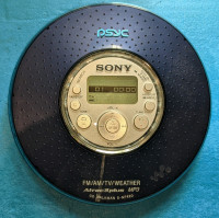 Sony D-NF420PS (Blue) MP3/ATRAC3 Psyc CD Walkman w AM/FM Tuner