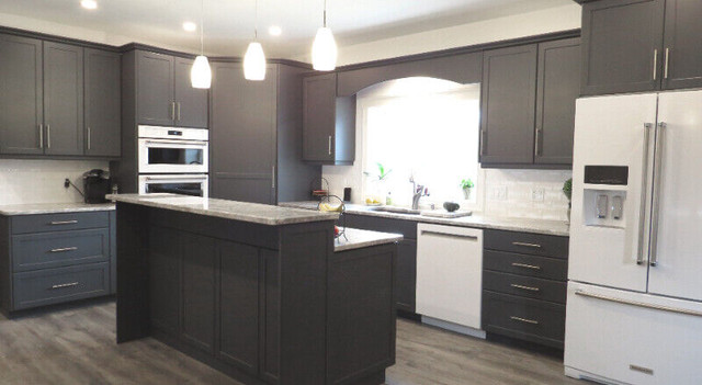 Custom made Kitchen Cabinets in Cabinets & Countertops in Fredericton - Image 4