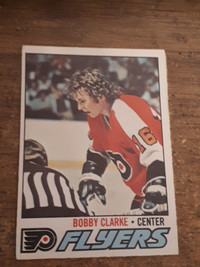 1977-78 O-Pee-Chee Hockey Bobby Clarke Card #115