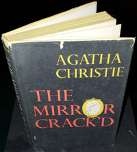 1962 Book HCDJ The Cracked Mirror Agatha Christie 1st ed.