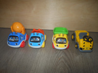 construction little car toys 4 pcs