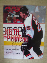 Philadelphia Flyers-#25-Keith Primeau-AUTOGRAPHED-color poster