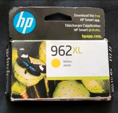 New! GENUINE HP 962XL Yellow High-yield Ink Cartridge, View more