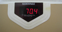 SOEHLNE German Bathroom Body Scale RED LED Display