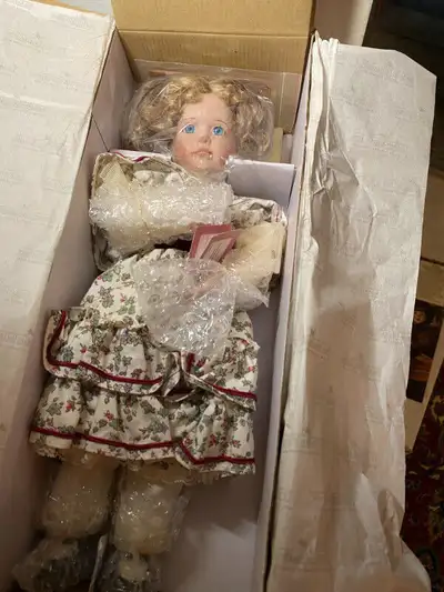 Ashton Drake Galleries Porcelain Doll Amy from the Little Women, View more