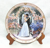 "The Wedding Day" Decorative Plate by Artist Douglas Laird