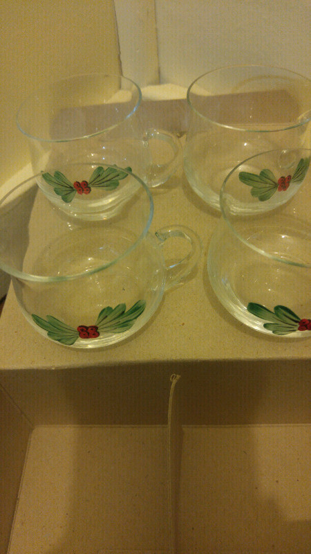 Christmas Theme Shot style glasses in Kitchen & Dining Wares in St. Catharines