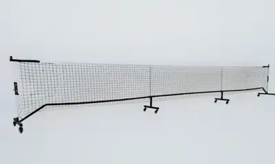 Brand new Prince pickleball net. 22ft wide Has locking wheels for easy moving once set up. If this a...