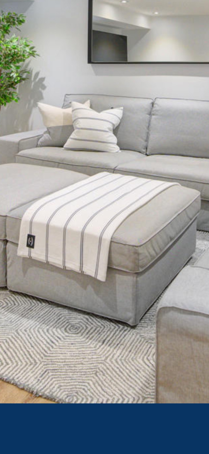 Kivik ikea ottoman foot stool with storage Couches & Futons City of