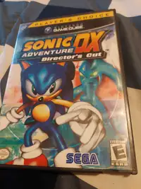 Sonic DX Adventure: Director's Cut Gamecube Game.
