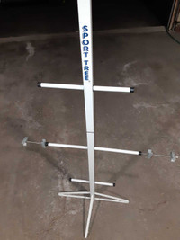 Hockey tree stand/ drying rack 