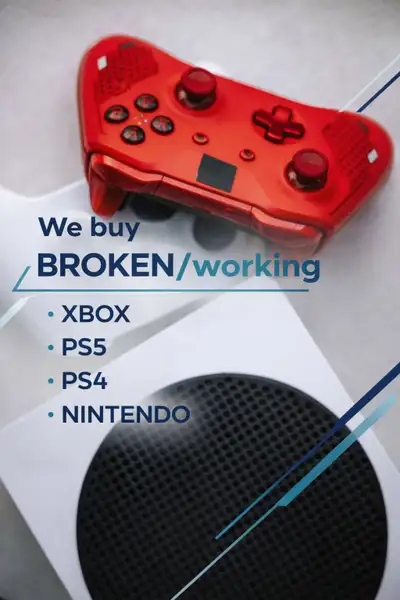 SELL YOUR CONSOLE TODAY (PS5/PS4/XBOX/NINTENDO, View more