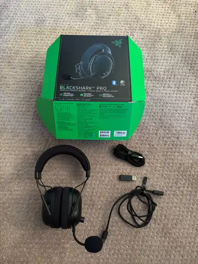 Like New $300 Razer Blackshark V2 Pro Headset (PS5/PS4/PC), View more