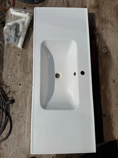 Ikea 48.5” bathroom sinks , View more