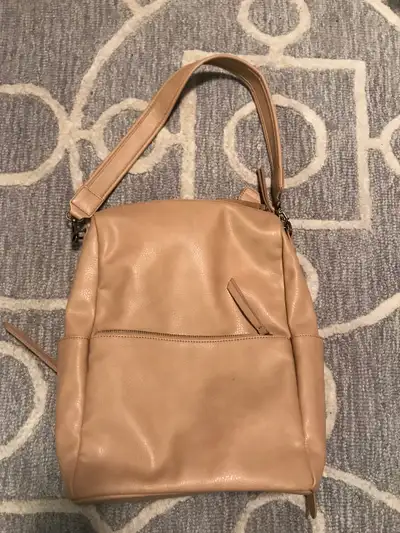 Beige backpack or purse, View more