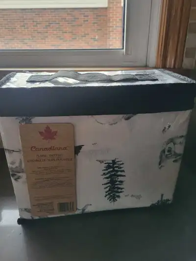 Cotton Flannel Sheet Set.polar bear Queen Sheet Set.Christmas, View more