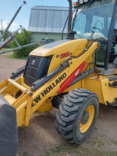 2012` New Holland B95B Extend a hoe