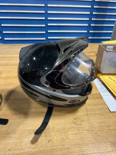 3 helmets. $25 each Neck brace. $10 Pickup near Brock University