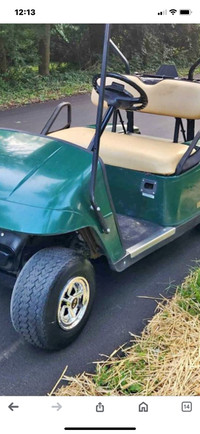 Wanted dead electric golf cart