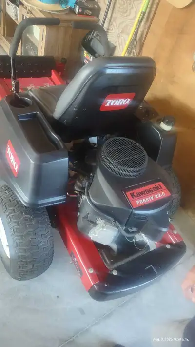 TORO ZERO TURN GRASS MOWER, View more
