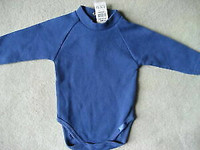 BRAND NEW (with tags) Long Sleeve Onesie - Royal