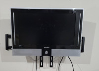 20" Television with power cord, stand, wall mount and remote