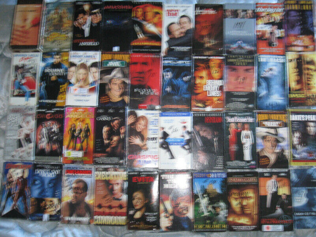 Over 100 vhs tapes-$4 each -offers welcome in CDs, DVDs & Blu-ray in City of Halifax