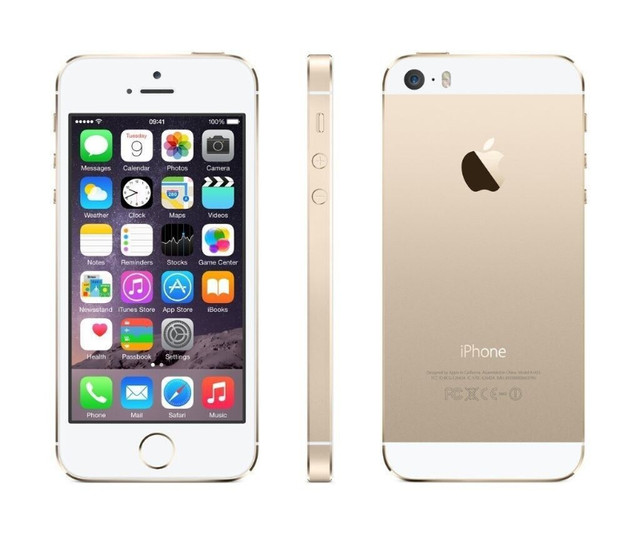 Apple iPhone 5s - 16GB - Gold (Unlocked) A1533 (GSM) (CA) dans Appareils électroniques  à Région de Mississauga/Peel