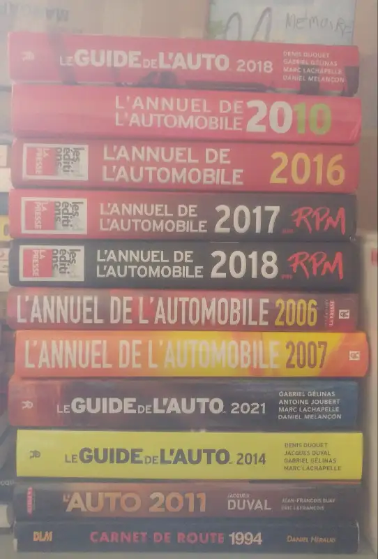 Guide de l'auto. Annuel de l'auto. Carnet de route. in Textbooks in Longueuil / South Shore - Image 5