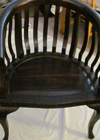 Chair, 1, Vintage, Wood, Hand-Made, $35