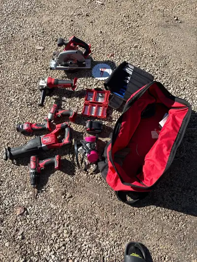 Milwaukee M18 6-Tool Combo Kit + Extras (Barely Used), View more