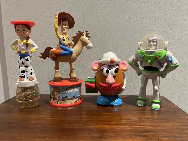 Toy Story Candy Dispensing Figures from McDonald’s 