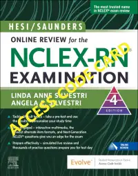 HESI/Saunders Online Review for the NCLEX-RN AC 9780323934497