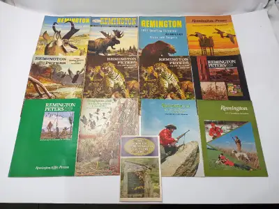 Vintage Remington Peters Firearms Gun Catalogs