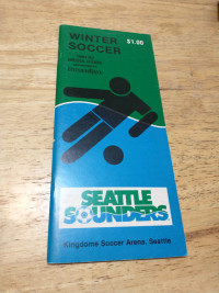 1981-1982 Seattle Sounders indoor soccer media guide