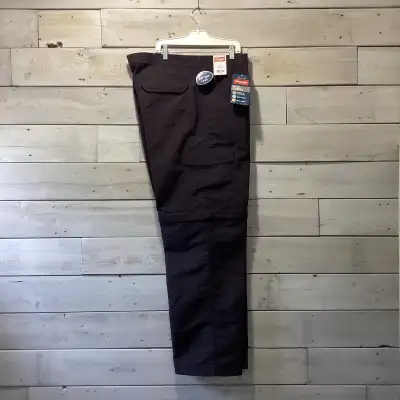 Men’s Wrangler zip-off cargo wind breaker pants NEW - aa17, View more