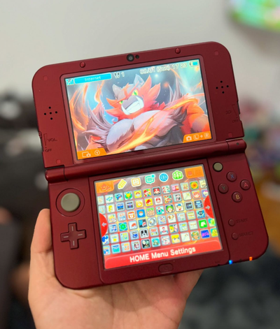 MODDED new Nintendo 3ds XL 《999+ Games & All Pkmn Games Gen 1-7》, View more